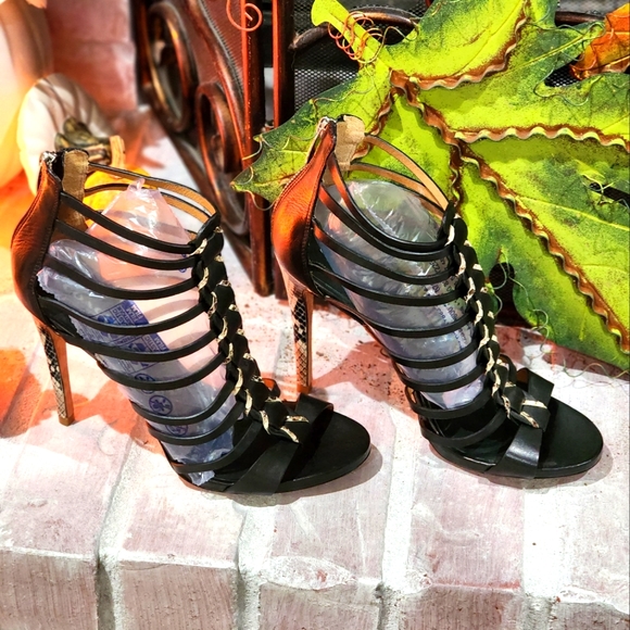 Coach Josey Gladiator sandal heels sz 8 - Picture 7 of 8